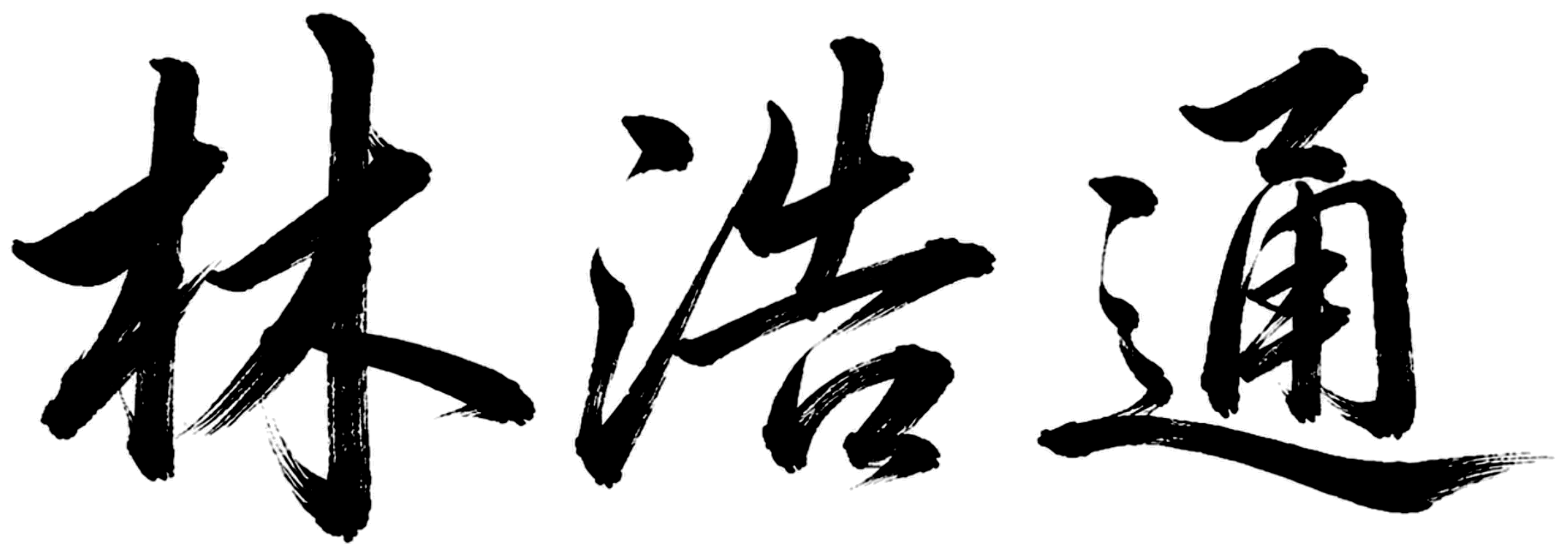 Lin Haotong signature